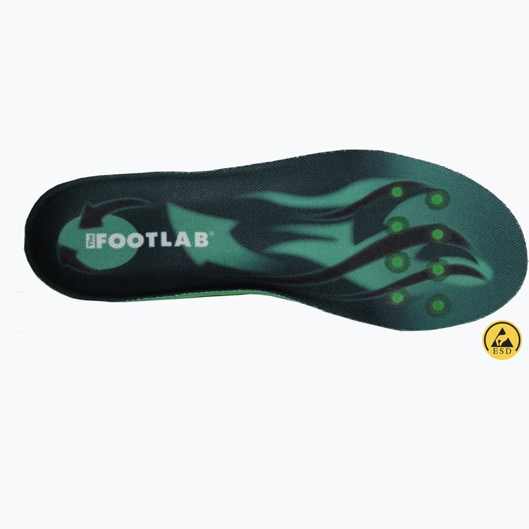 The Footlab Stable Trac sulor Grön