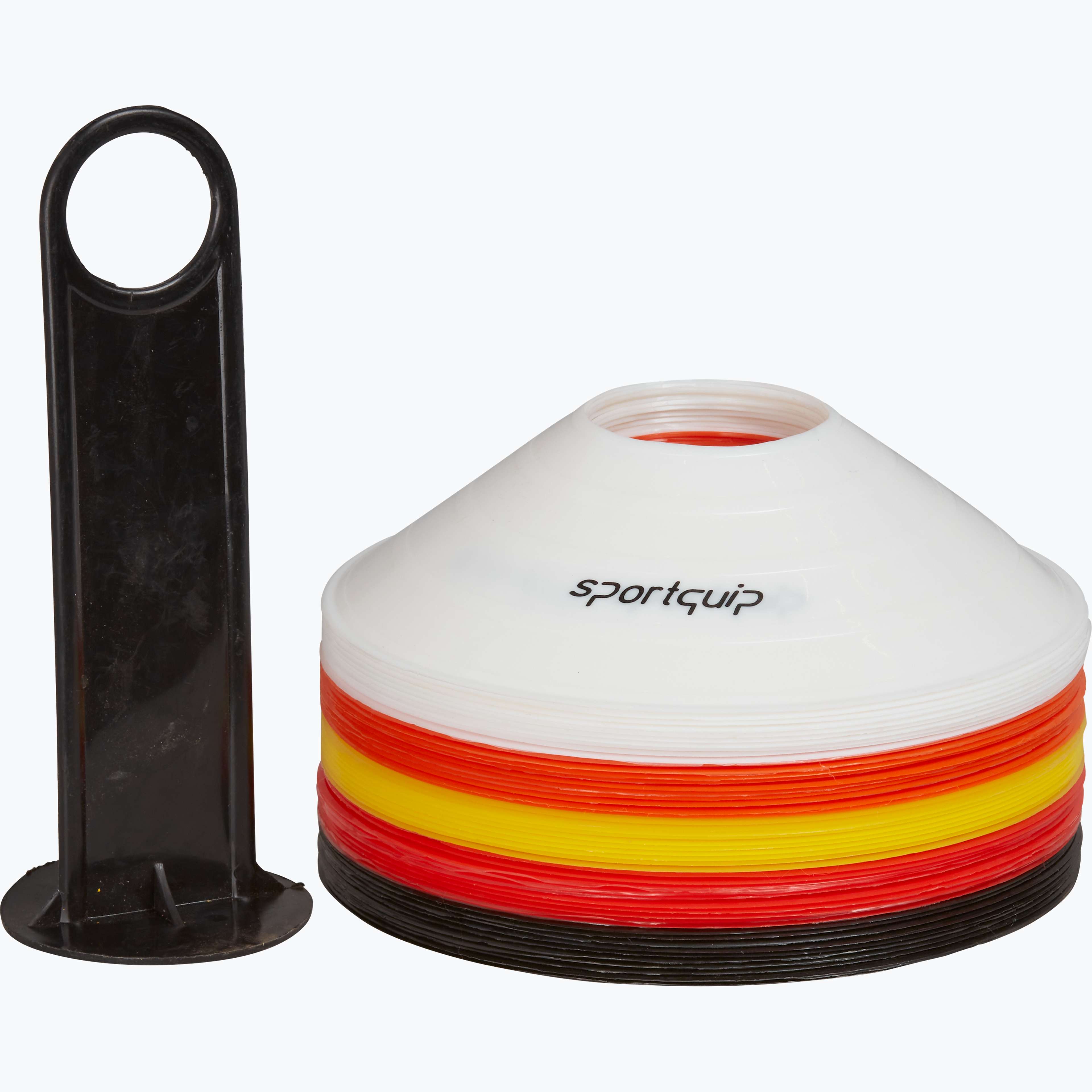 Konset med 50st mjuka koner och hållare