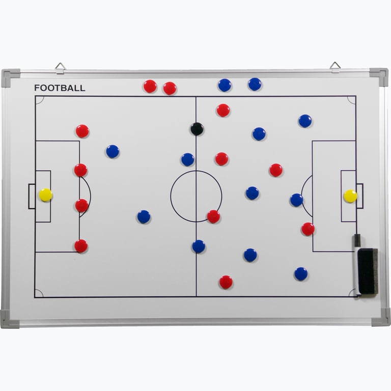 Sportquip Taktiktavla 90x60cm Fotboll Vit