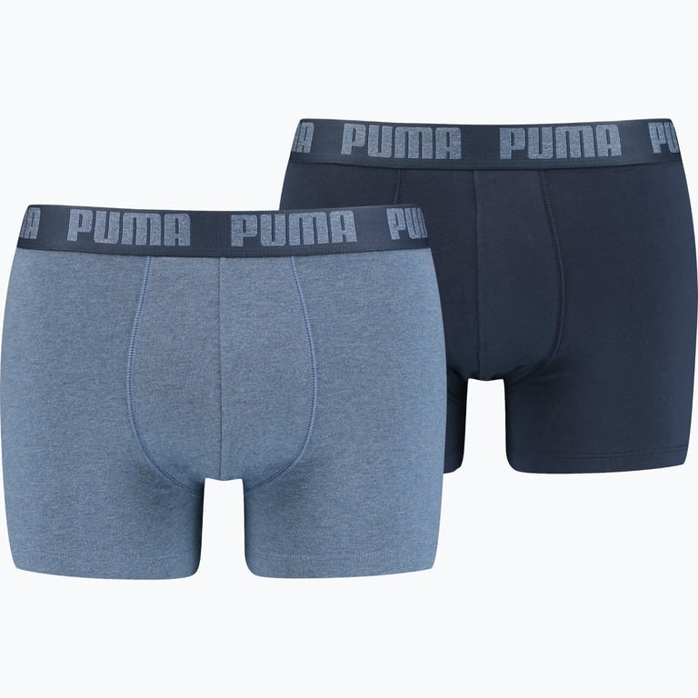 Puma Basic Boxer 2-pack kalsonger Blå