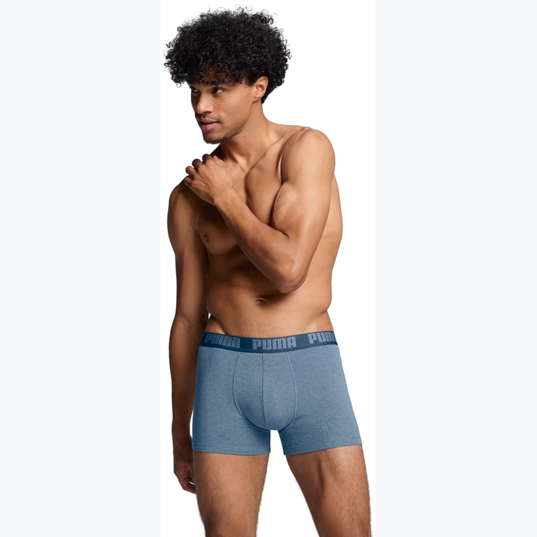 Puma Basic Boxer 2-pack kalsonger Blå