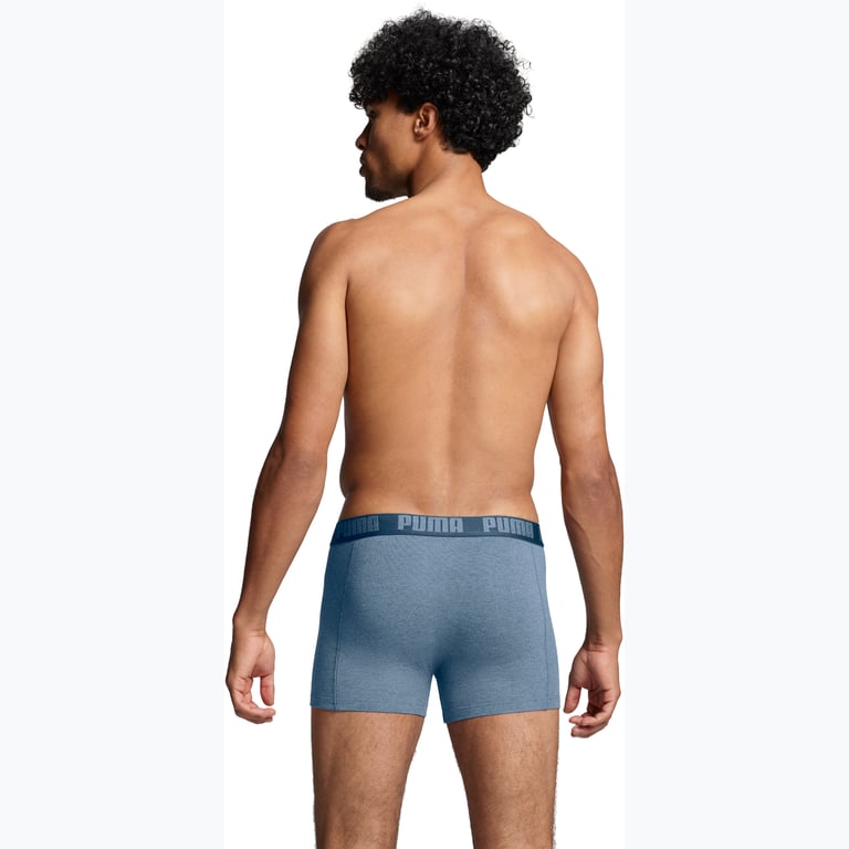 Puma Basic Boxer 2-pack kalsonger Blå