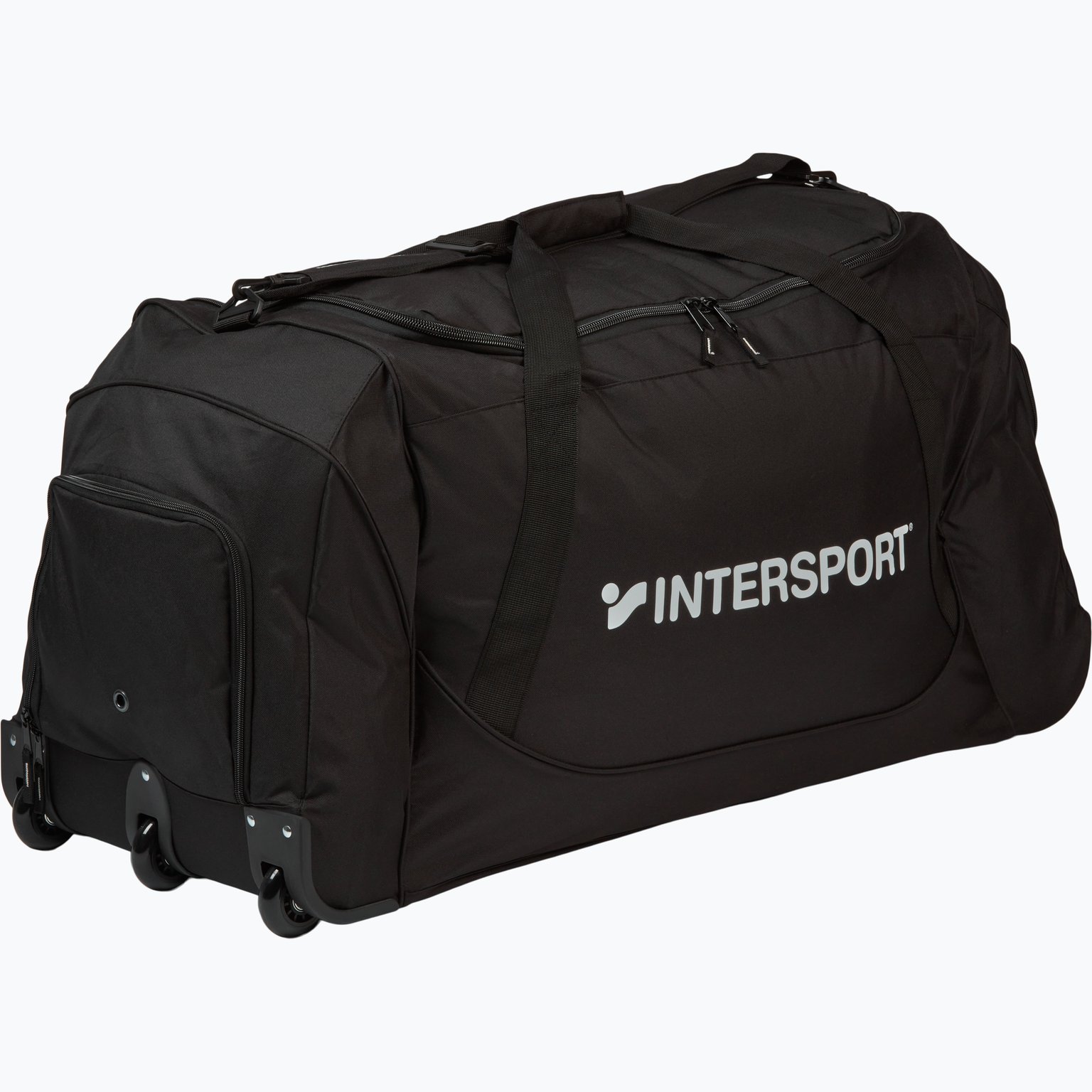 Intersport Team Wheel 100 L hockeybag Svart