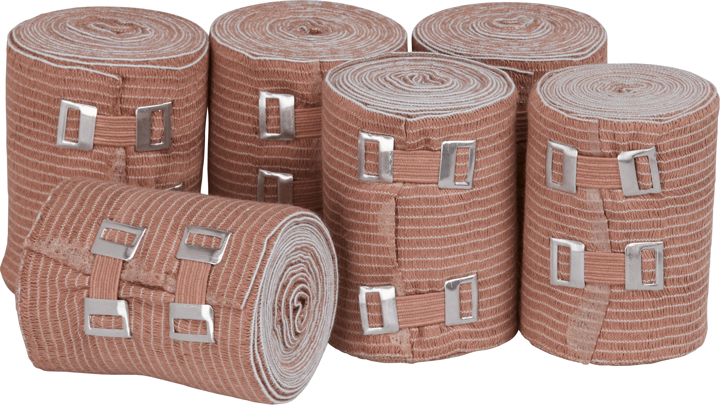 SPORTDOC Super Elastic Bandage 8cmx7m (6-Pack)