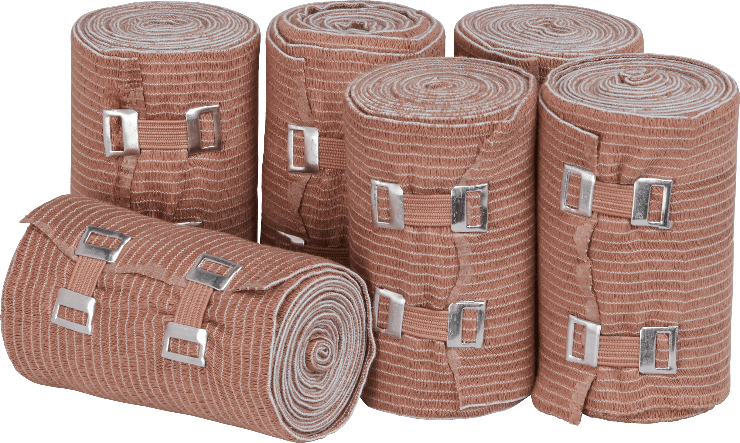 SPORTDOC Super Elastic Bandage 10cmx7m (6-Pack)