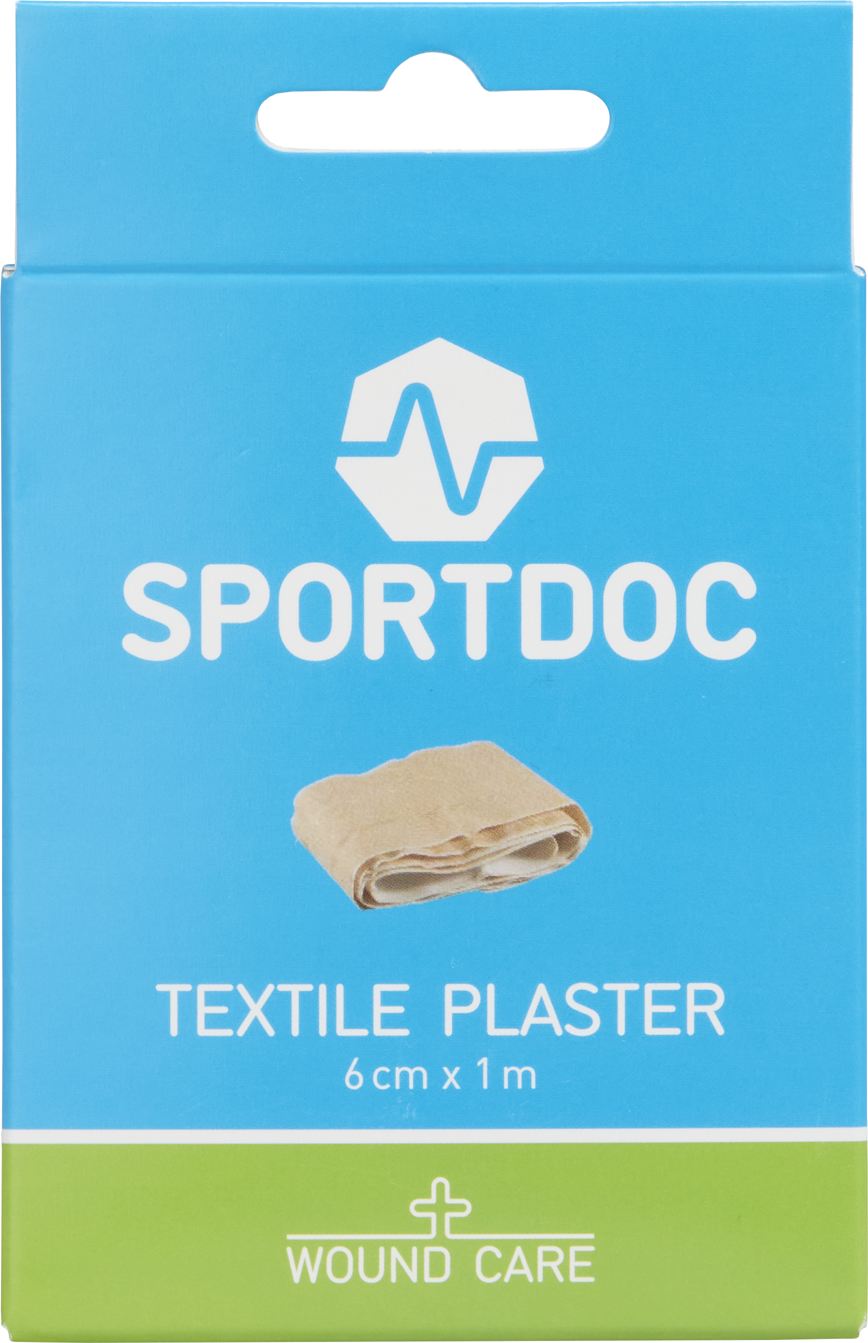 SPORTDOC Textile Plaster 6cmx1m (1-Pack)