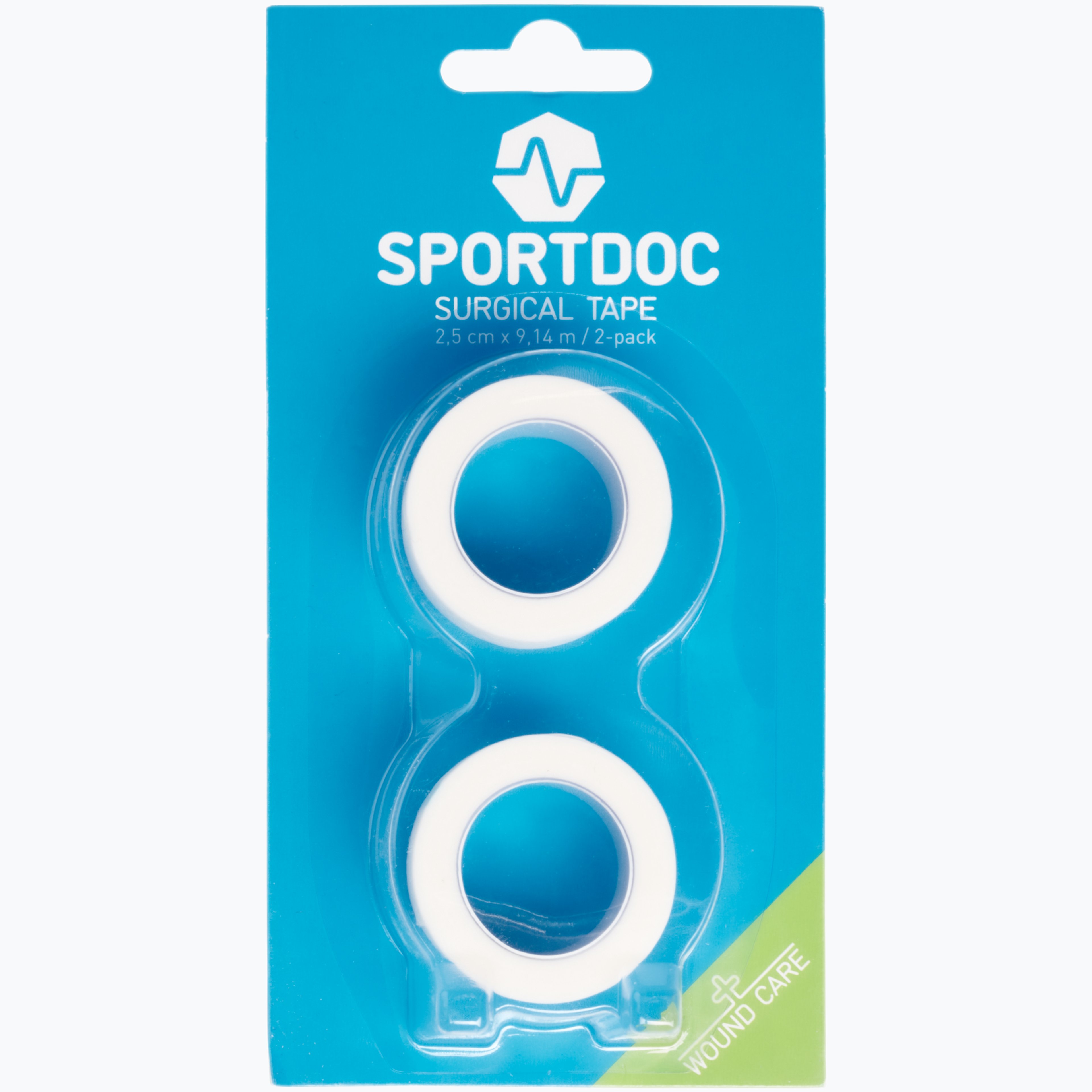 Kirurgtejp 2,5cmx9,14m (2-pack)