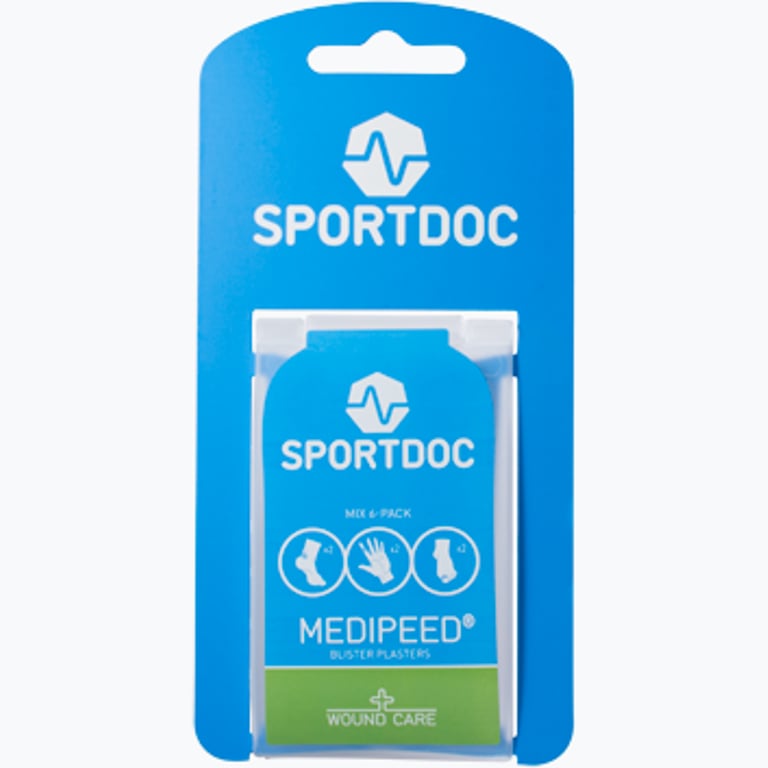 SPORTDOC Medipeed Mix (6-pack) Blå