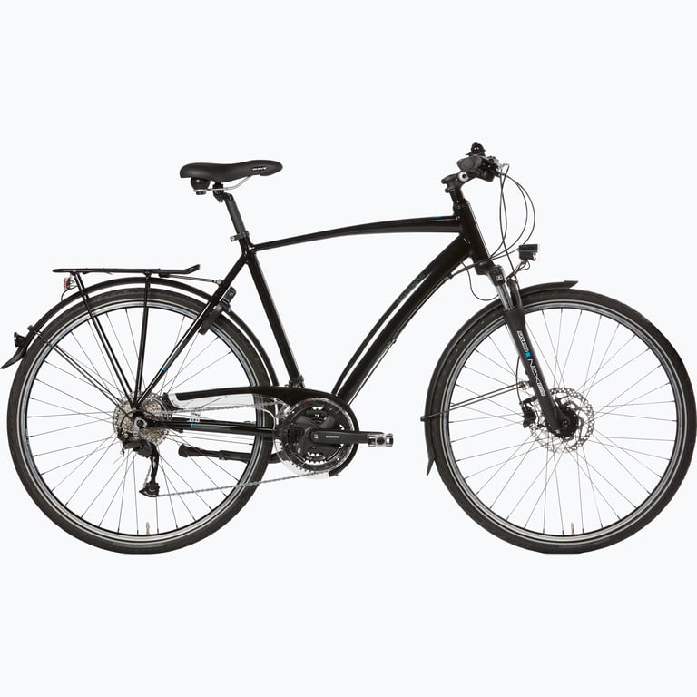 Aspenäs Sotenäs 28" 27-vxl hybridcykel Svart