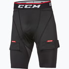 förhandsvisning ikon 1 för CCM Hockey Compression Jock SR shorts Svart