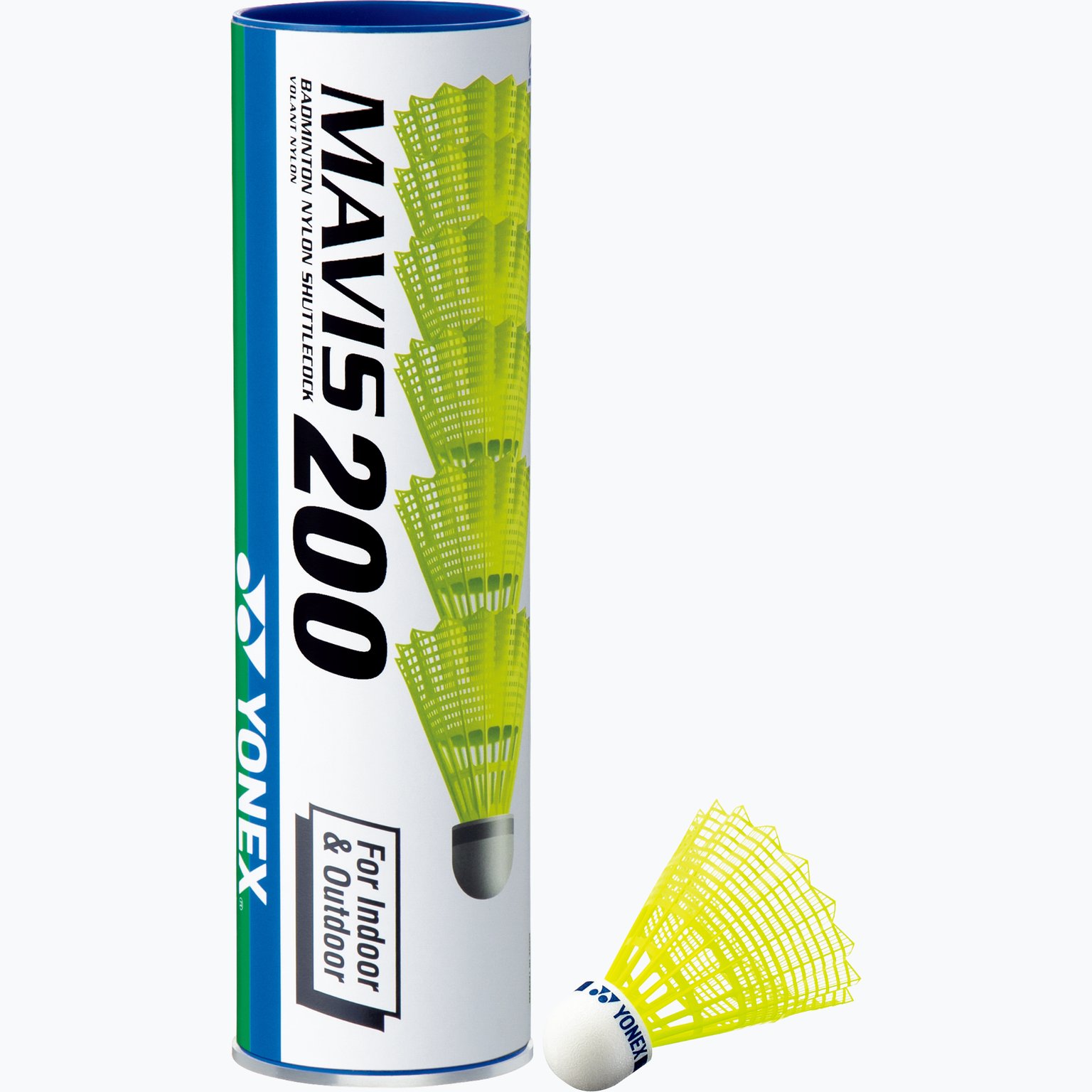 Mavis 200 6-pack badmintonbollar