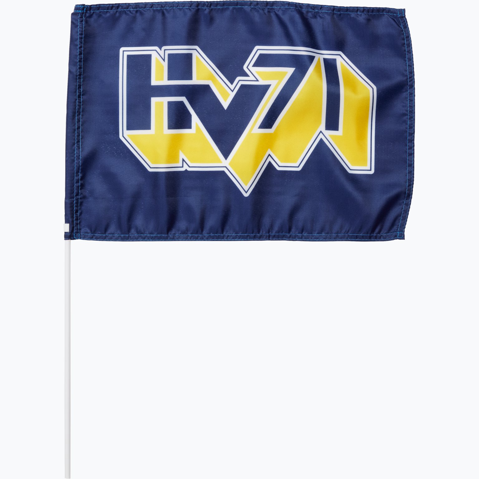 HV71 Flagga med pinne 30x45cm Blå