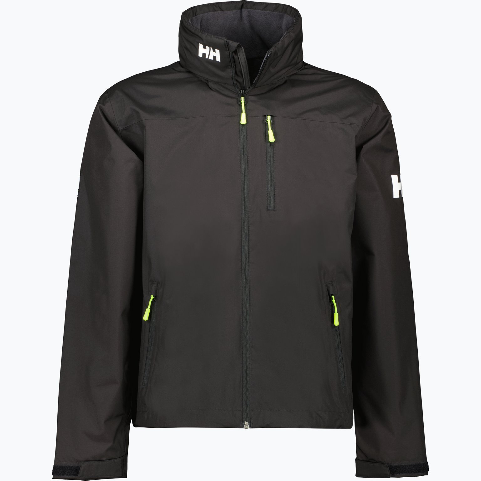 Helly Hansen Crew Hooded Midlayer seglarjacka Svart