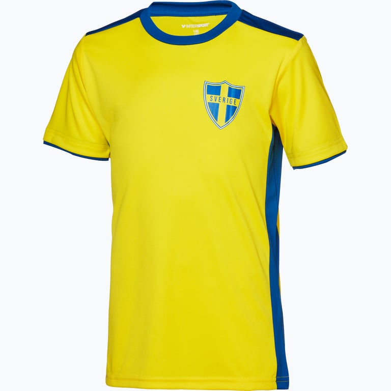 Intersport Sweden JR t-shirt Gul