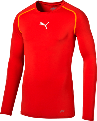 Puma LIGA Baselayer Tee LS JR