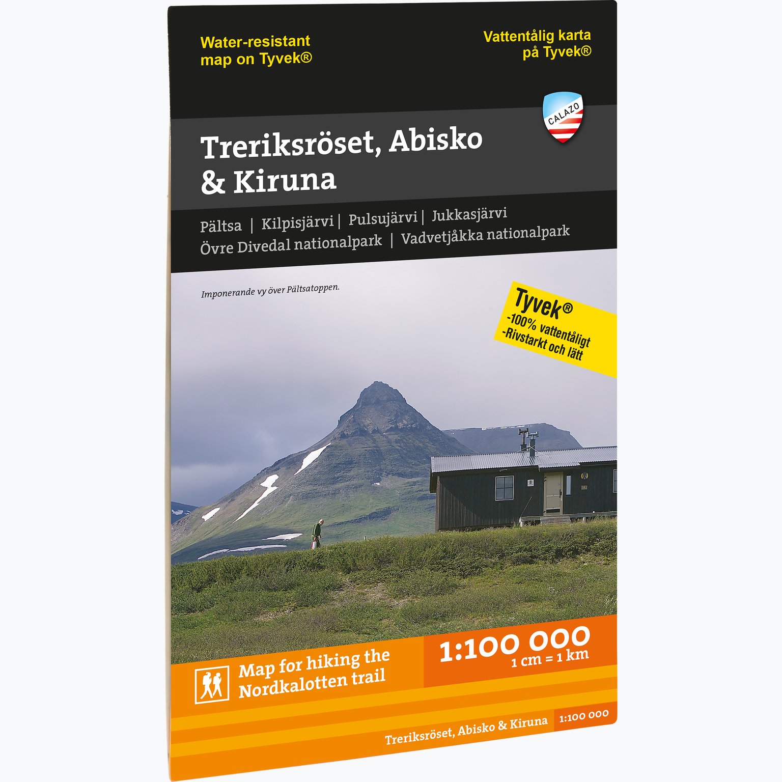 Treriksröset, Abisko & Kiruna 1:100.000