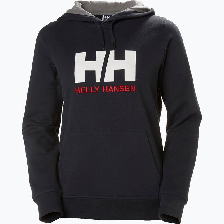 Helly Hansen W HH Logo huvtröja Blå