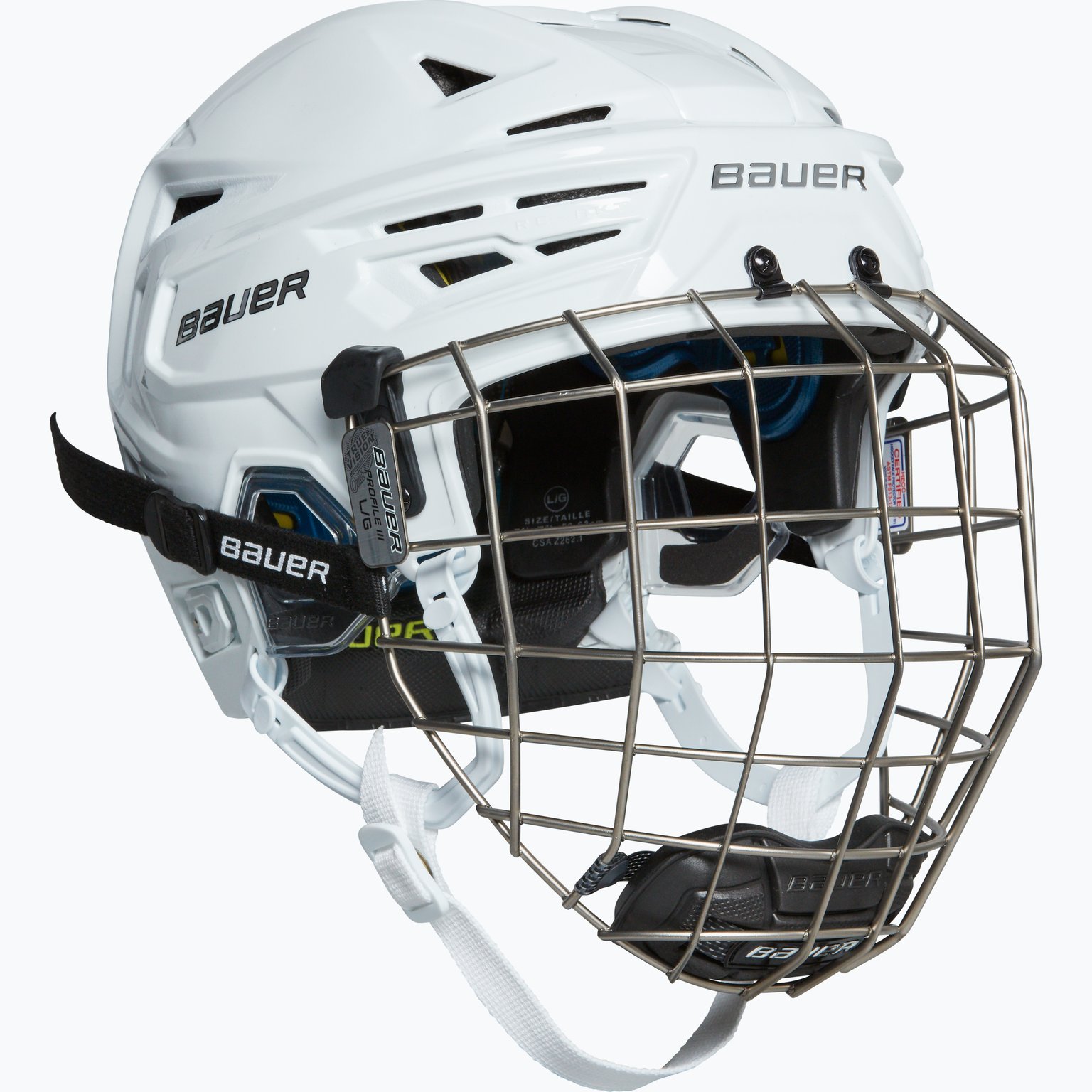 Bauer Hockey RE-AKT 150 Combo - hjälm Svart