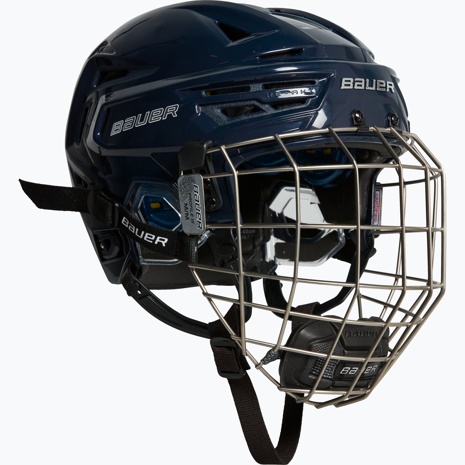 Bauer Hockey RE-AKT 150 Combo - hjälm Svart