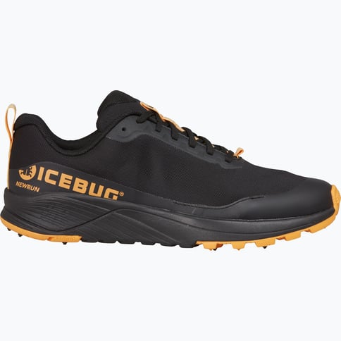 Icebug NewRun M BUGrip® Dubbade löparskor Svart