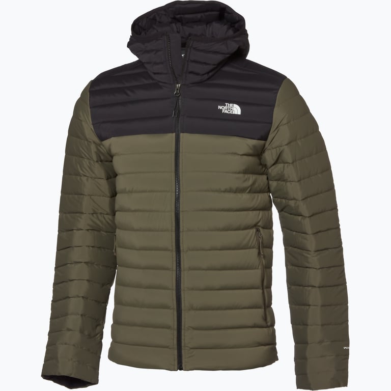 The North Face M Stretch Down Hoodie jacka Grön