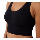 förhandsvisning ikon 3 för Energetics Soft Seamless W sport-BH Svart