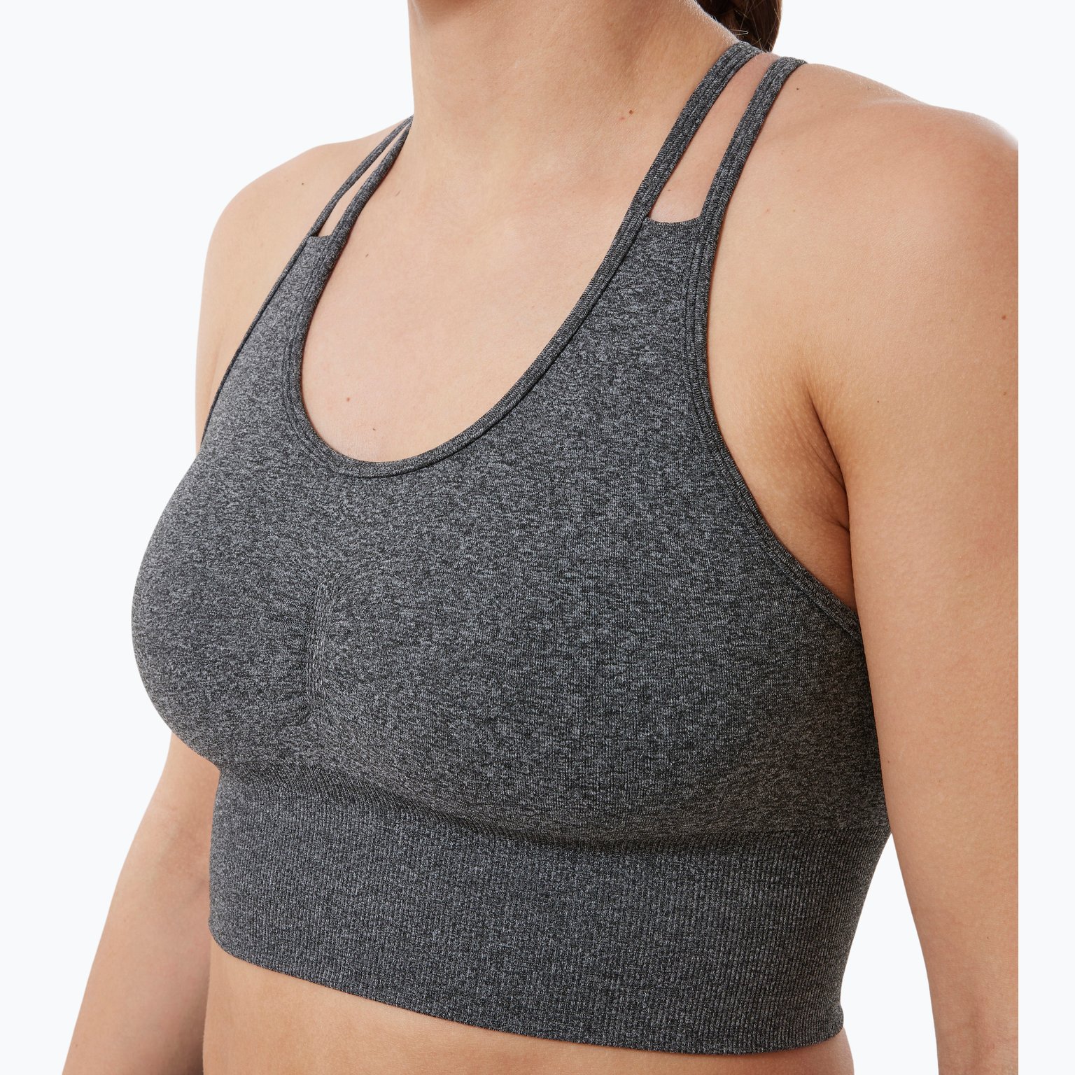 Energetics Soft Seamless W sport-BH Grå