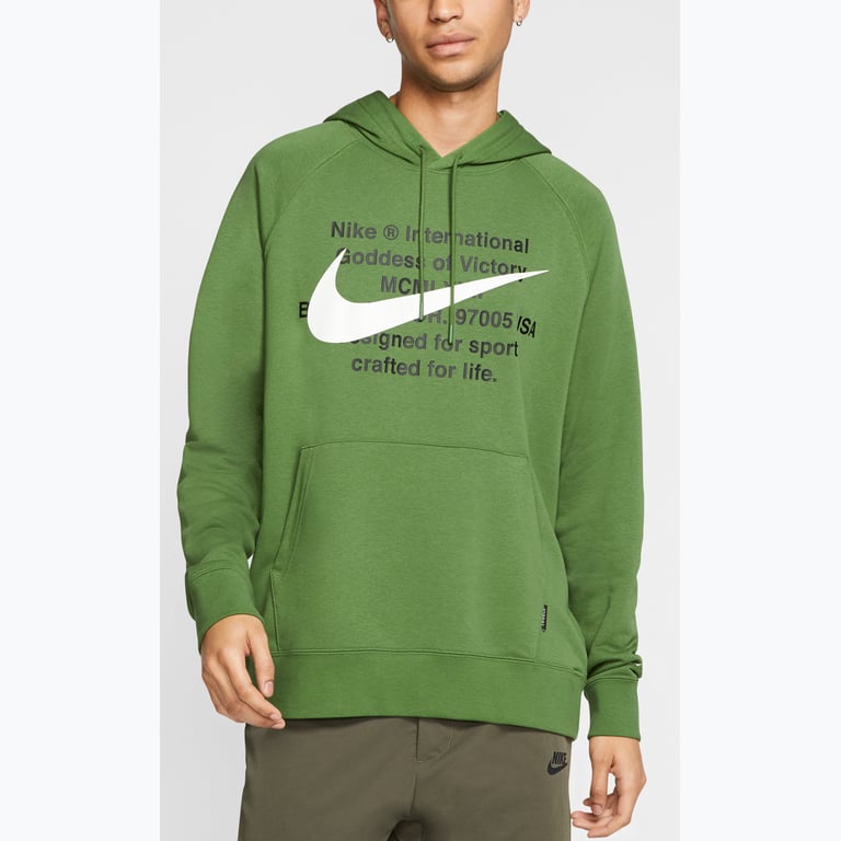 Nike NSW Swoosh M huvtröja  Grön