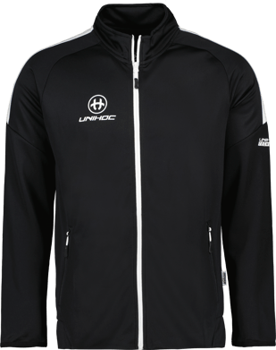 Unihoc Jacket Jr Technic black/white