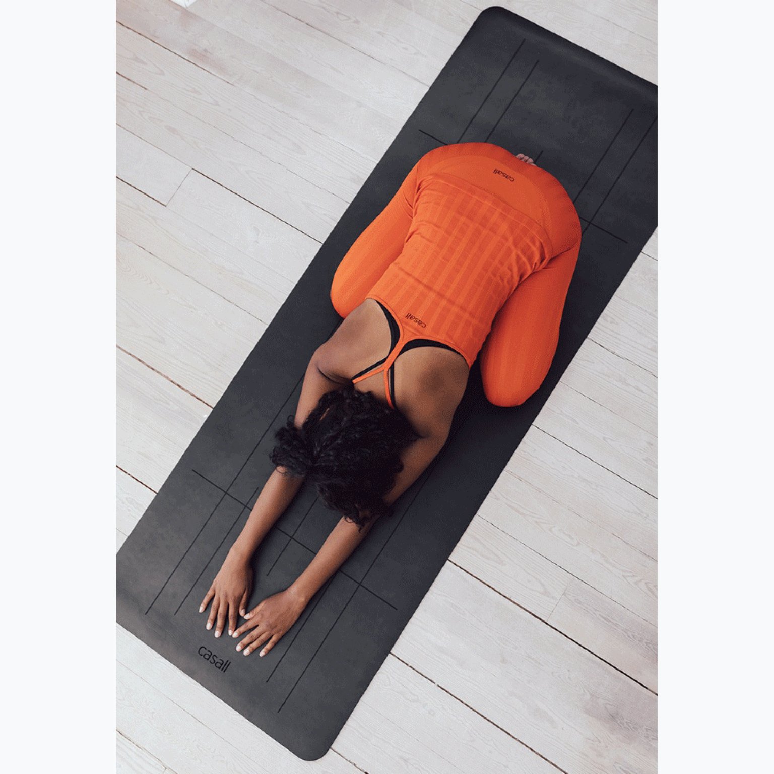 Casall Grip & Cushion III 5mm yogamatta Svart