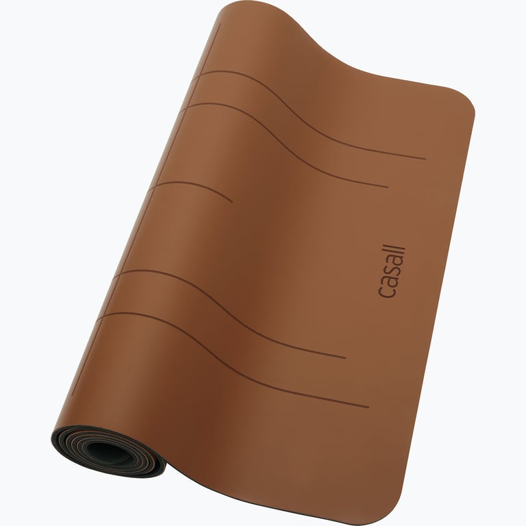 Casall Grip & Cushion III 5mm yogamatta Brun