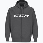 förhandsvisning ikon 1 för CCM Hockey Full Zip CVC Sr huvtröja Grå