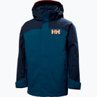 färgalternativ för Blå Helly Hansen HH JR LEVEL JACKET