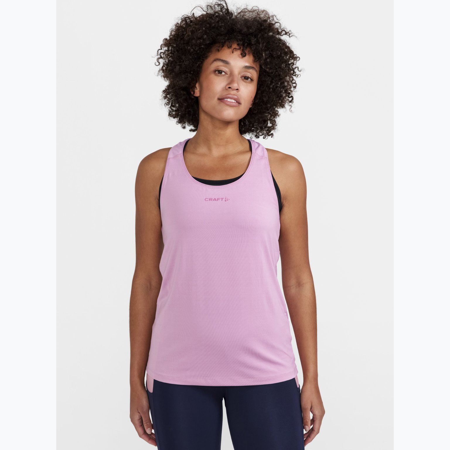 Craft ADV Essence Singlet W Löparlinne Rosa