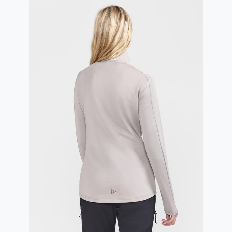 Craft Core Gain Midlayer W träningströja Beige