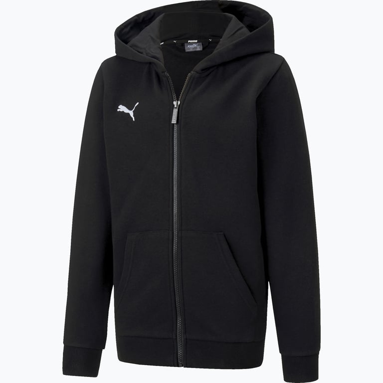 Puma teamGOAL 23 Casuals Hooded Jacket Jr Svart