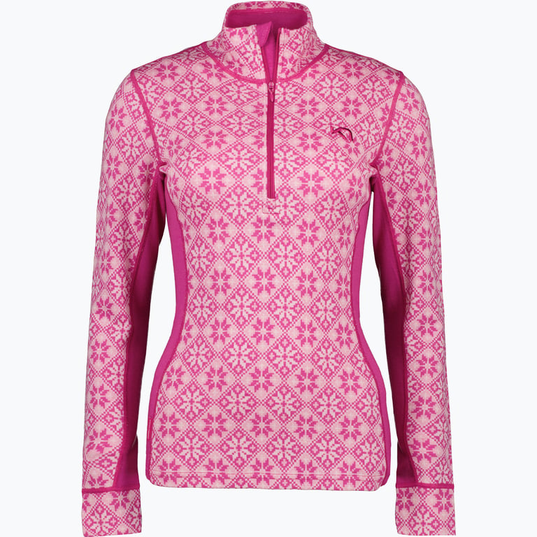 Kari Traa Rose Half Zip W underställströja Rosa