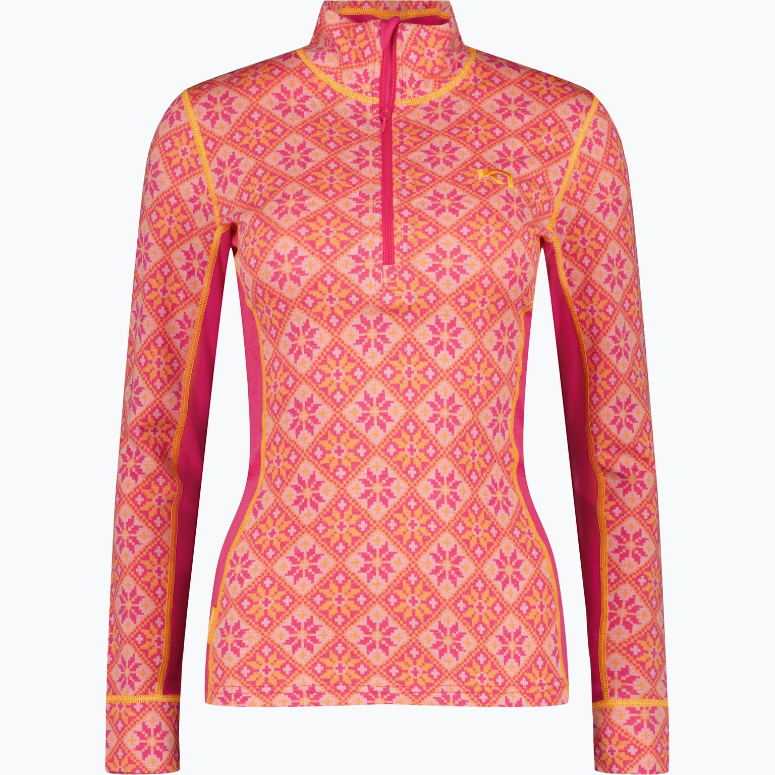 Kari Traa Rose Half Zip W underställströja Rosa