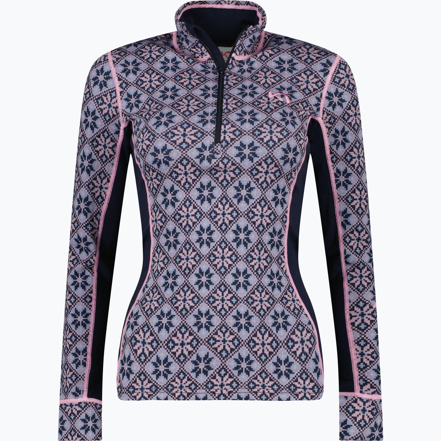 Kari Traa Rose Half Zip W underställströja Svart