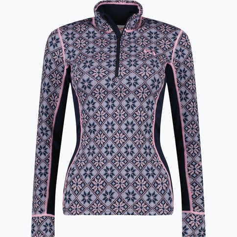 Kari Traa Rose Half Zip W underställströja Svart