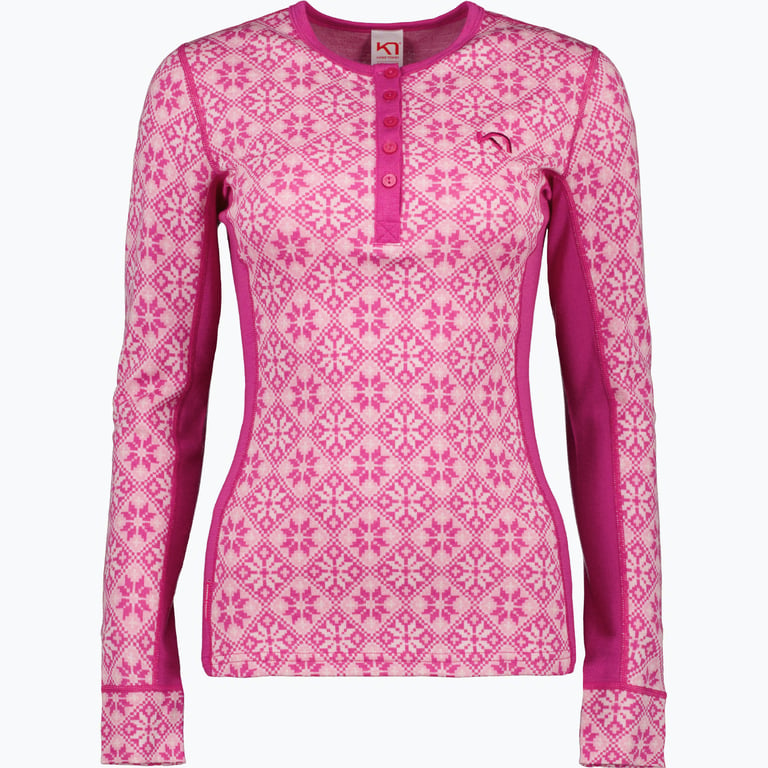 Kari Traa Rose Long Sleeve W underställströja Rosa