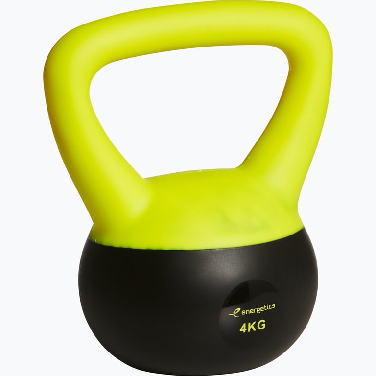 Energetics Soft 4kg kettlebell Gul