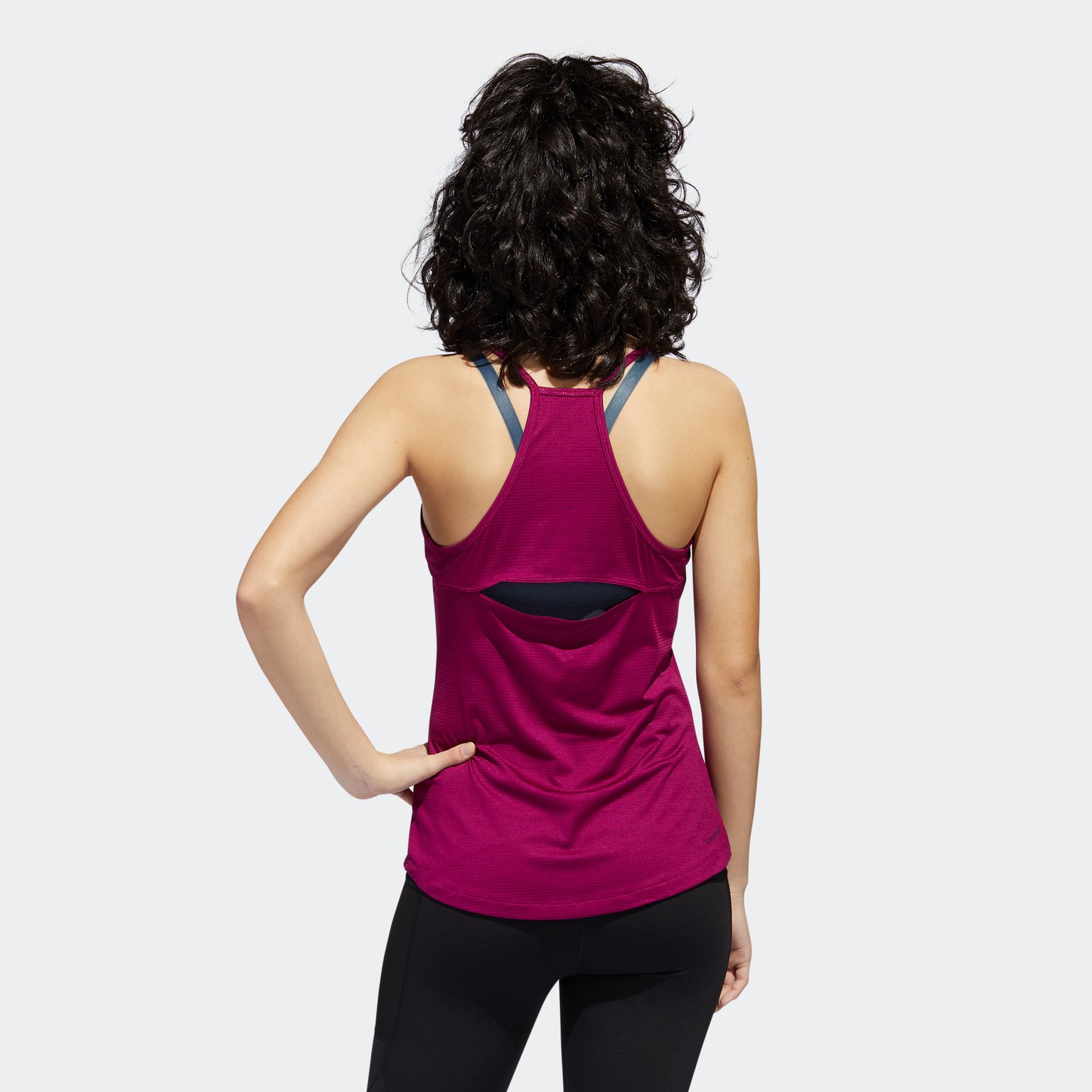 adidas Performance Tank W träningslinne Lila