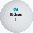 förhandsvisning ikon 3 för Wilson Duo Soft+ Women's 12-pack golfbollar Vit