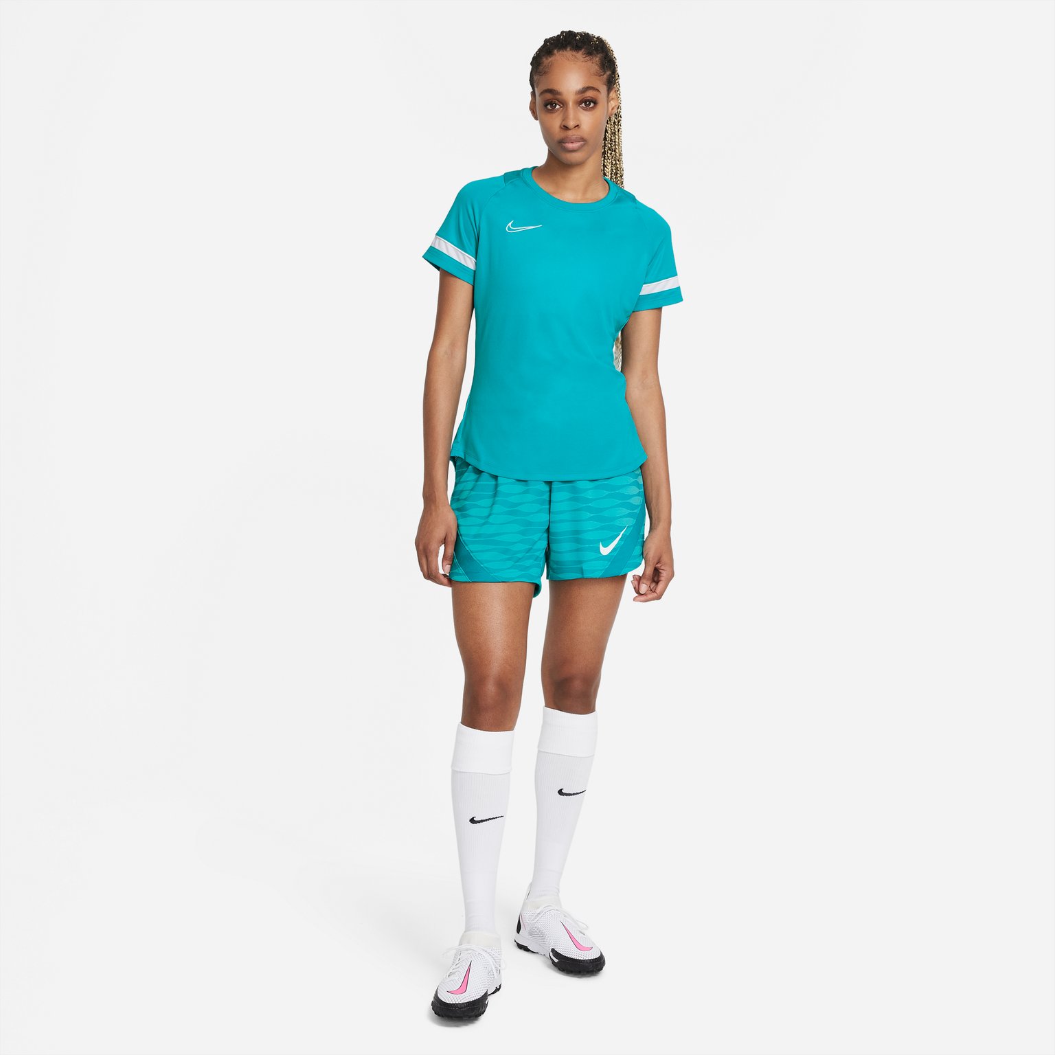 Nike Dri-FIT Strike W träningsshorts Blå