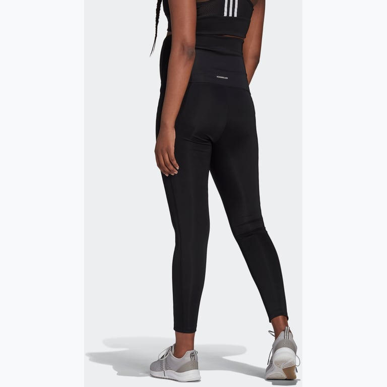 adidas Designed To Move 7/8 Maternity träningstights Svart