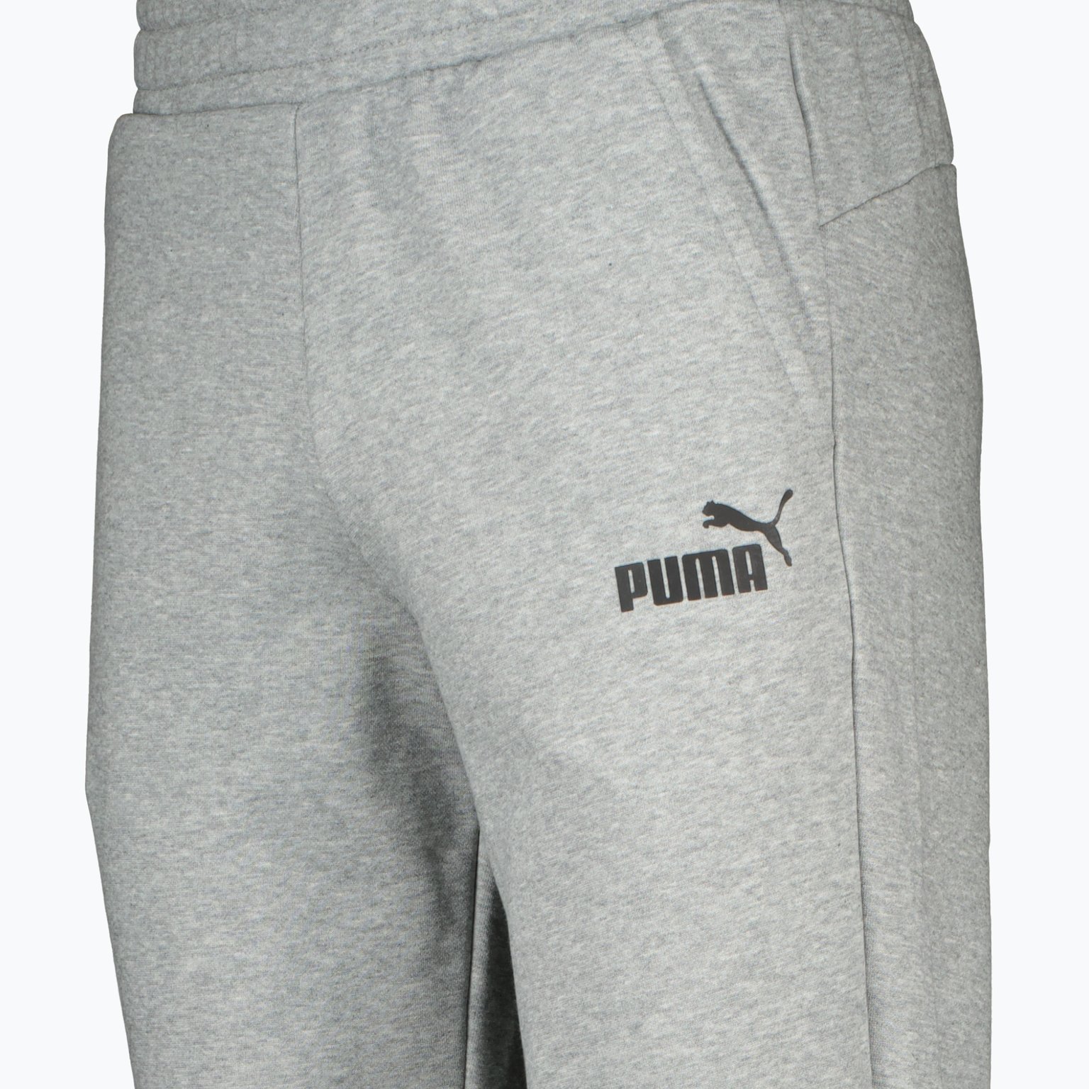 Puma Essentials Logo FL mjukisbyxor Grå