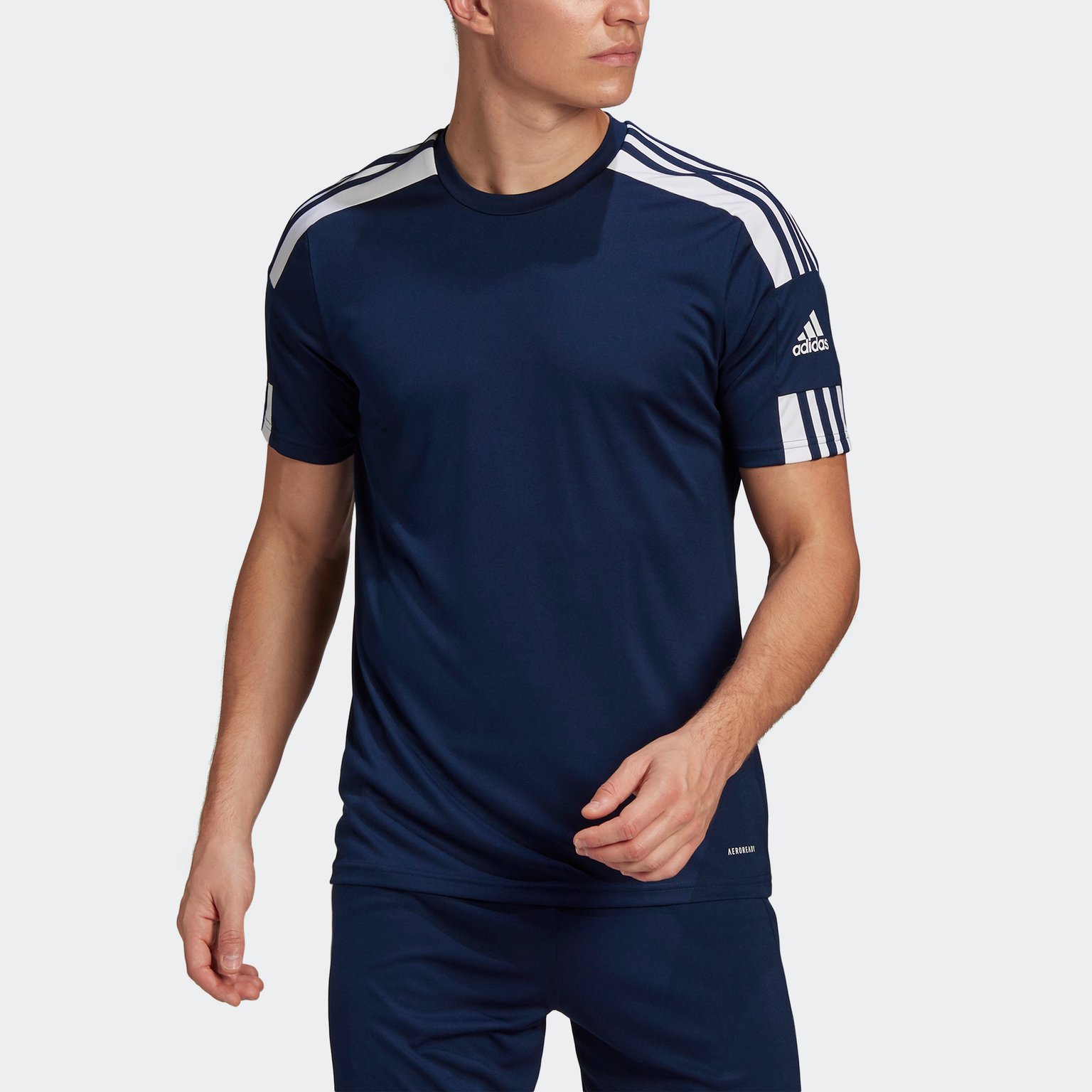 adidas Squad 21 SS träningst-shirt Blå