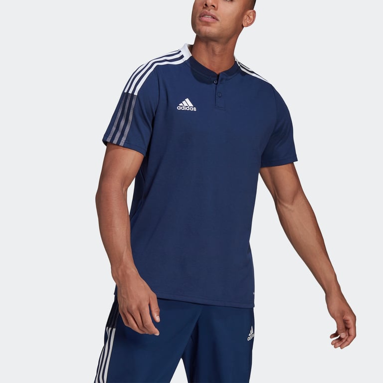 adidas Tiro21 Piké Blå