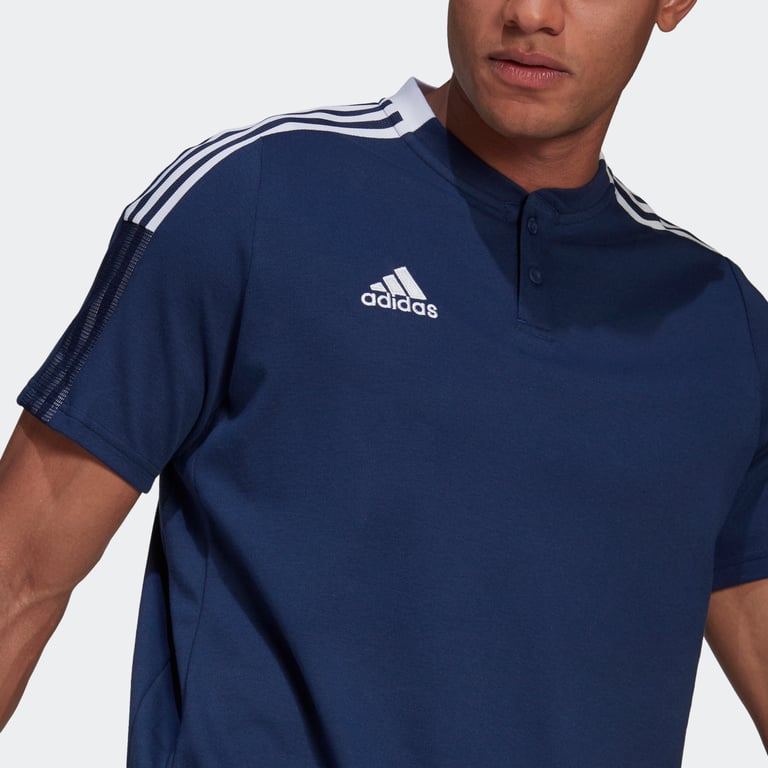 adidas Tiro21 Piké Blå